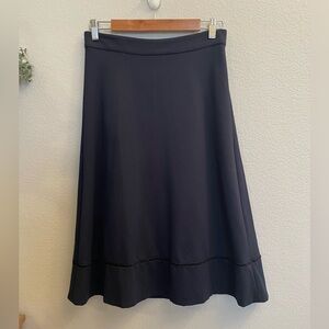 Catherine Malandrino Navy A Line Skirt